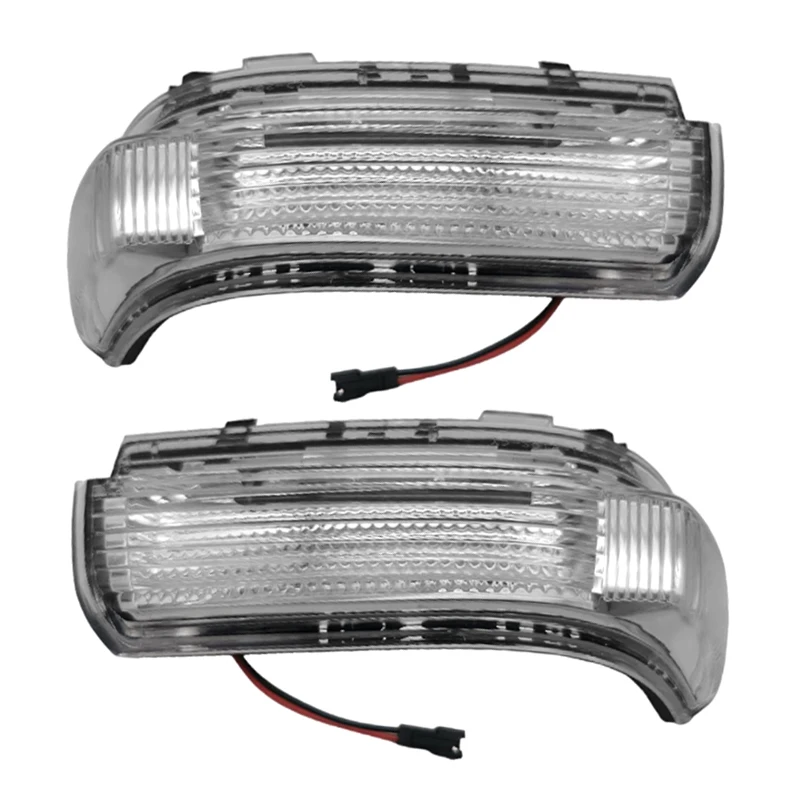 Para Mitsubishi Pajero Montero Shogun 2006-2019 lámpara de espejo retrovisor lateral de puerta de ala automática luz de señal de giro sin luz de suelo - imagen 4