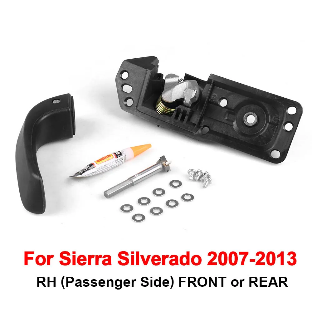Kit de reparación de manija de puerta Interior del pasajero para 07-12 Sierra Silverado nuevo 20833602   / 20871483   / 80375 - imagen 3