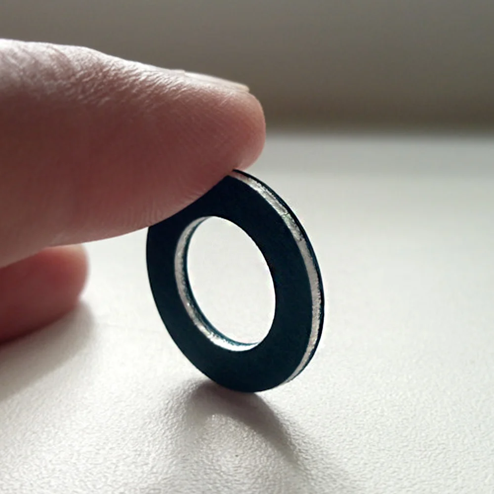 Junta de tapón de sumidero de drenaje de aceite de rosca de coche, anillo de arandela para Toyota 4runner Alphard Auris Avensis Caldina Corolla Crown 9043012031, 10 unidades - imagen 3