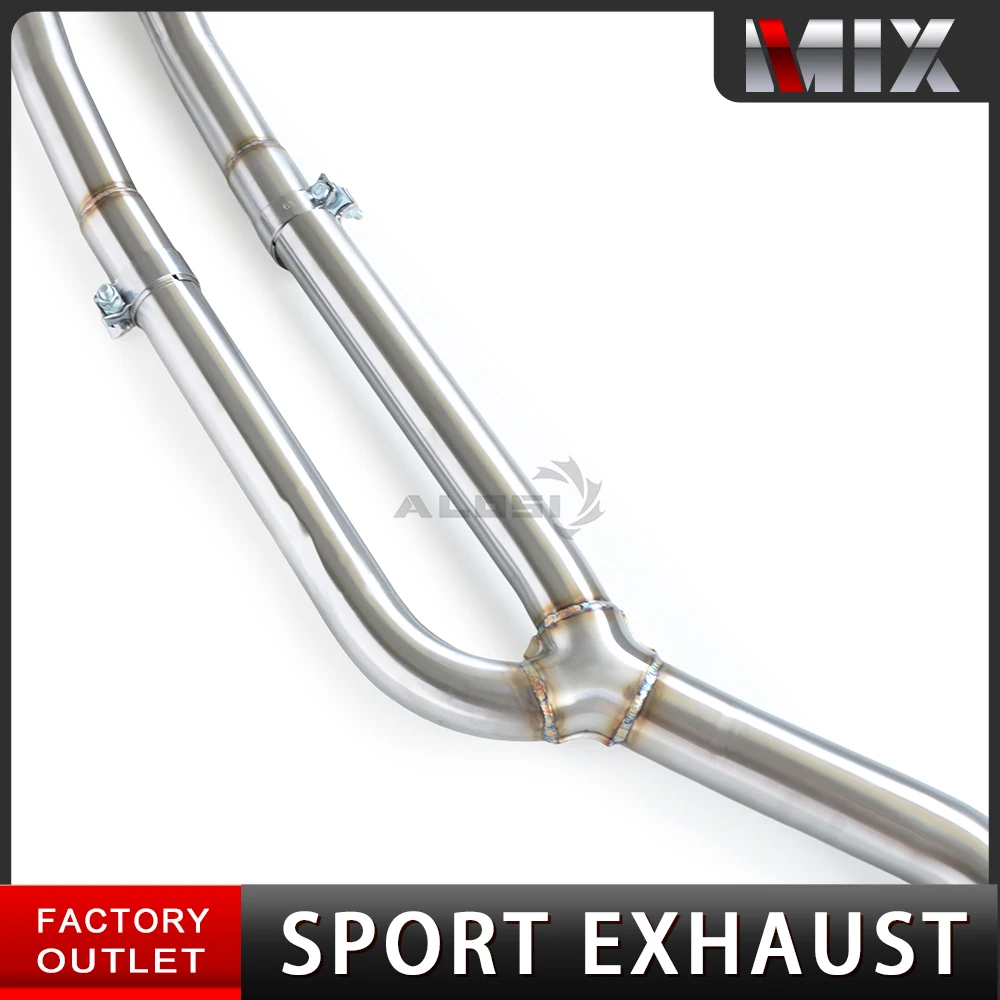 Sistema de escape cat-back inox Lexus RC 200/300 2.0T 2012-2020