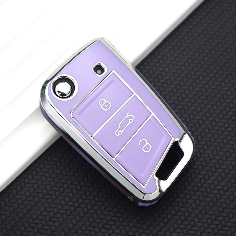Funda TPU para llave de coche duradera VW Seat Skoda - imagen 3