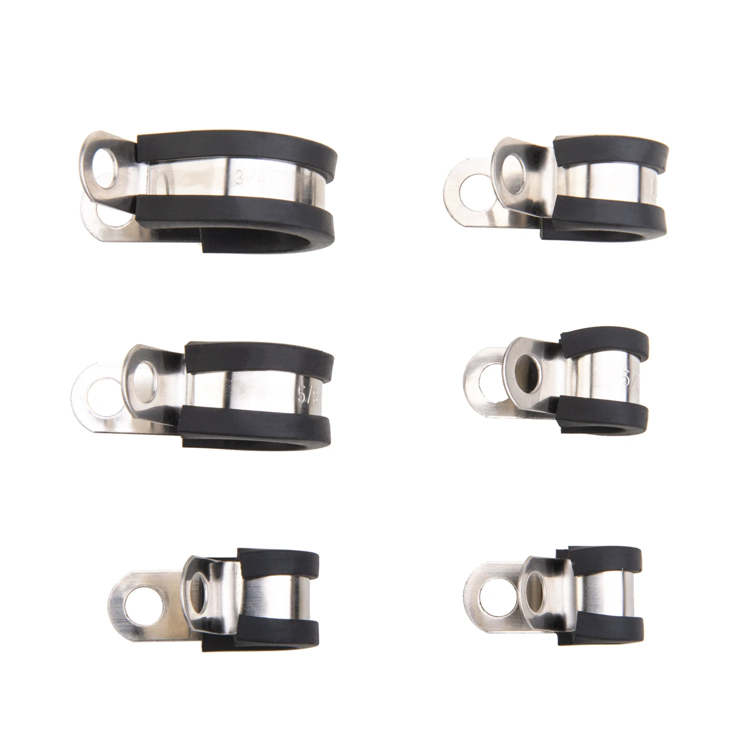 Kit abrazaderas cable acero inoxidable (52 pcs) - imagen 4