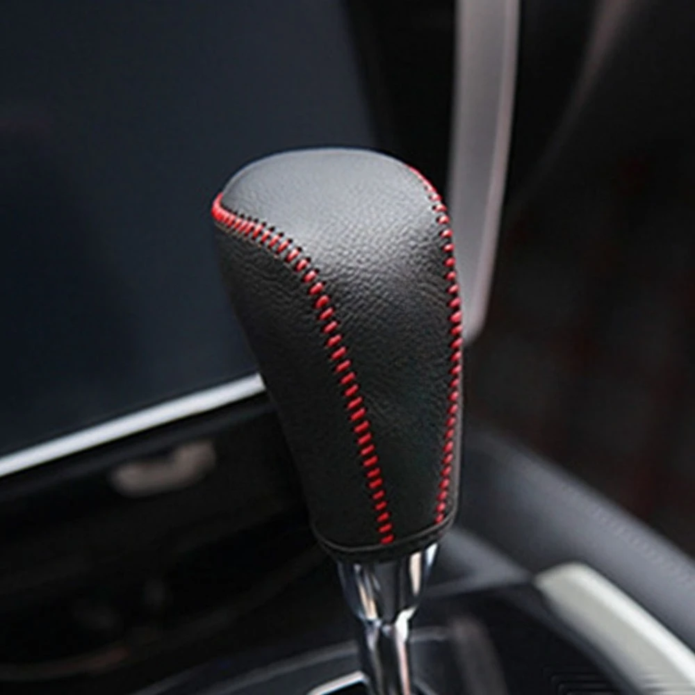 Nissan Qashqai J11 2016-2020 Cubierta de cuero para palanca de cambios
