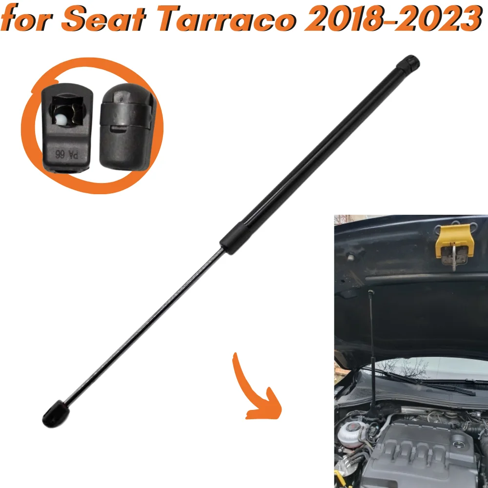 Amortiguador de capó de fibra de carbono para SEAT Tarraco
