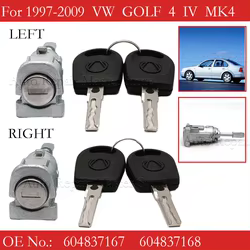 Bombín cerradura puerta par izq-der – VW Golf 4 MK4 Bora Skoda Fabia Polo