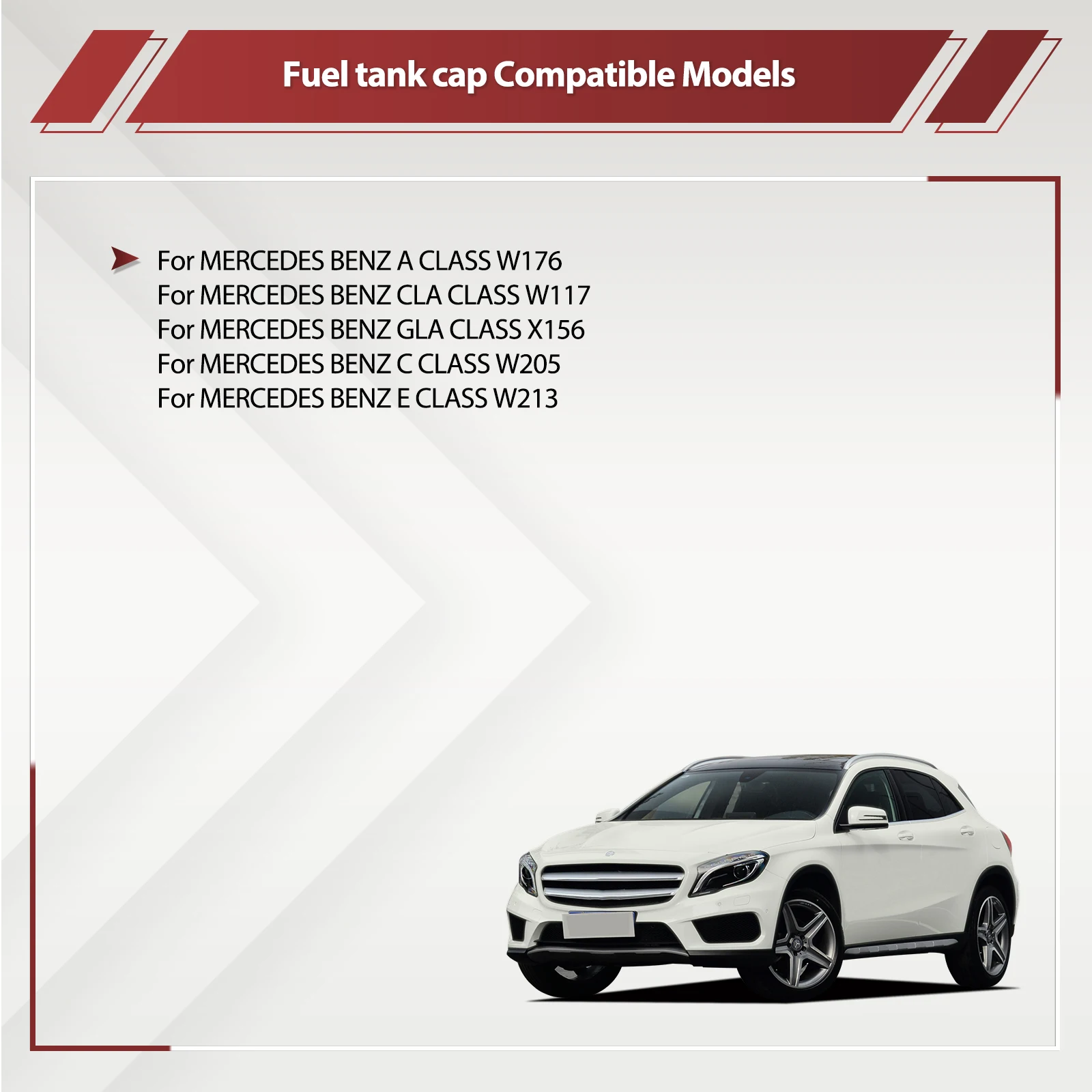 Tapa llenado diésel Mercedes-Benz 2224700105 – Clases A C E GLA CLA - imagen 3