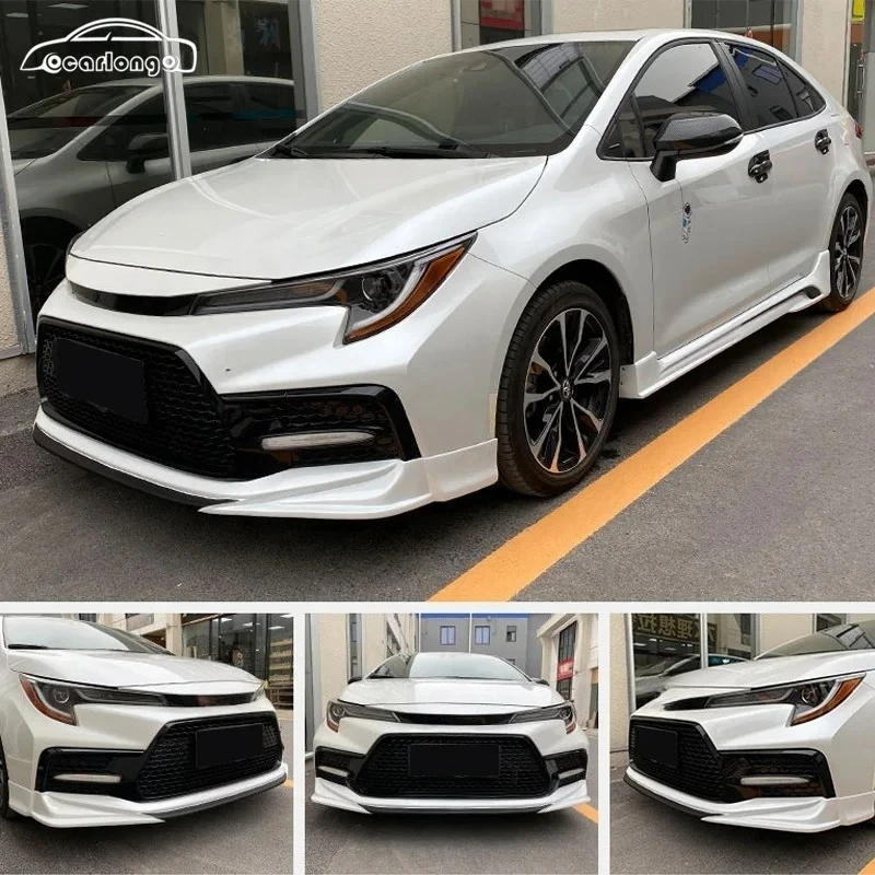 Kit carrocería ABS Toyota Levin 2019-2021 con lip, faldas y alerón - imagen 4