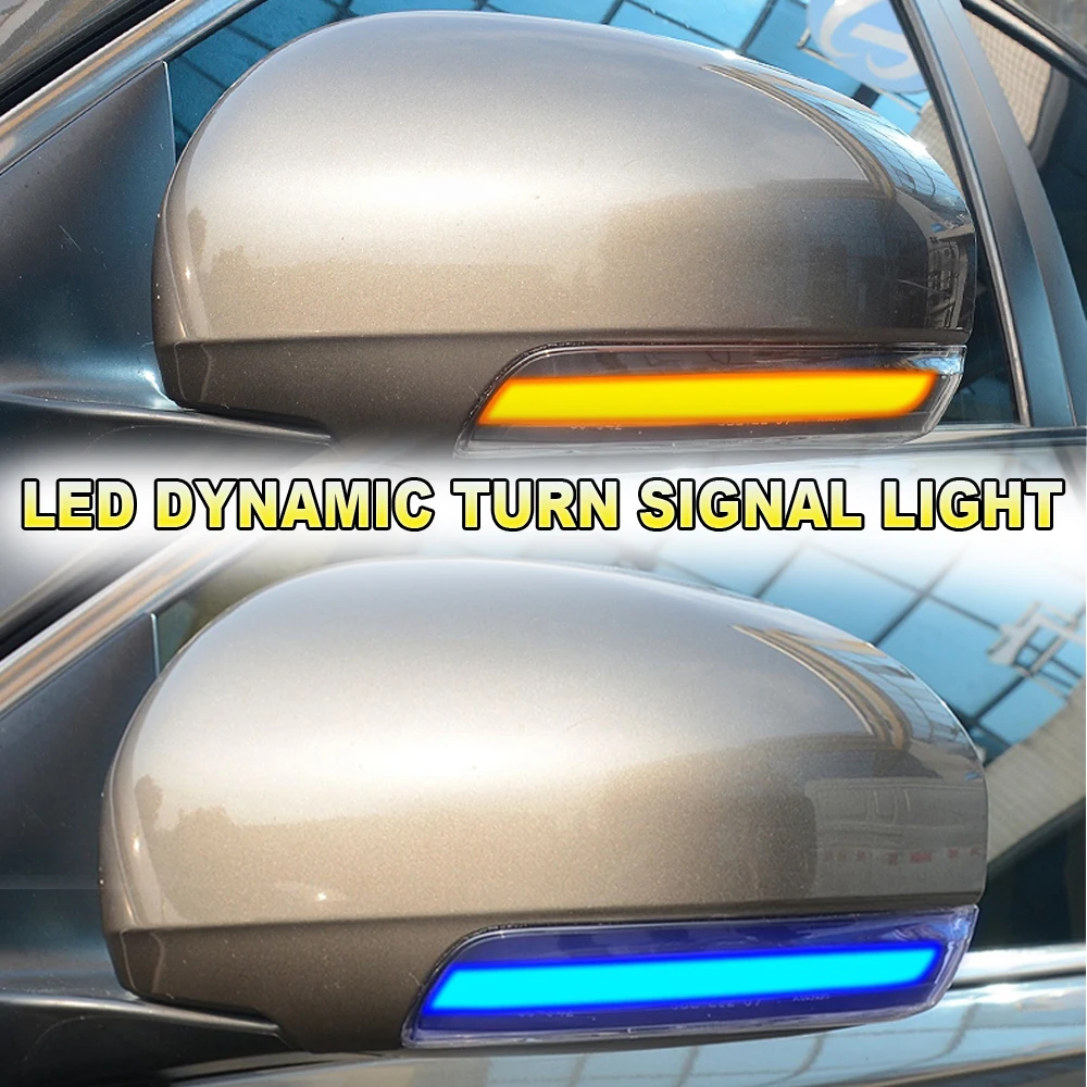 Intermitente LED dinámico para Toyota Camry, Prius y Crown