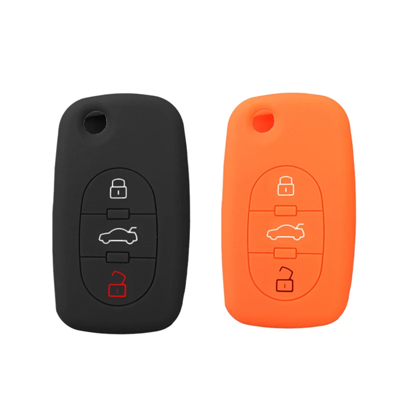 Funda de silicona para llave Audi A2, A3, A4, A6, A8 y TT