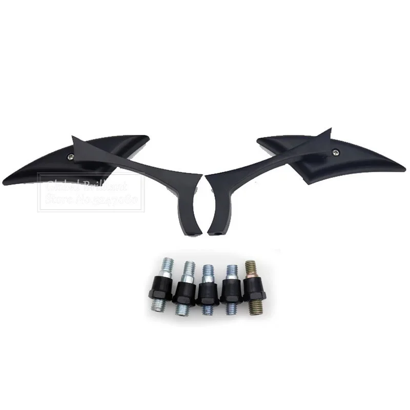 Espejos retrovisores universales para moto Honda Yamaha Kawasaki Suzuki - imagen 3