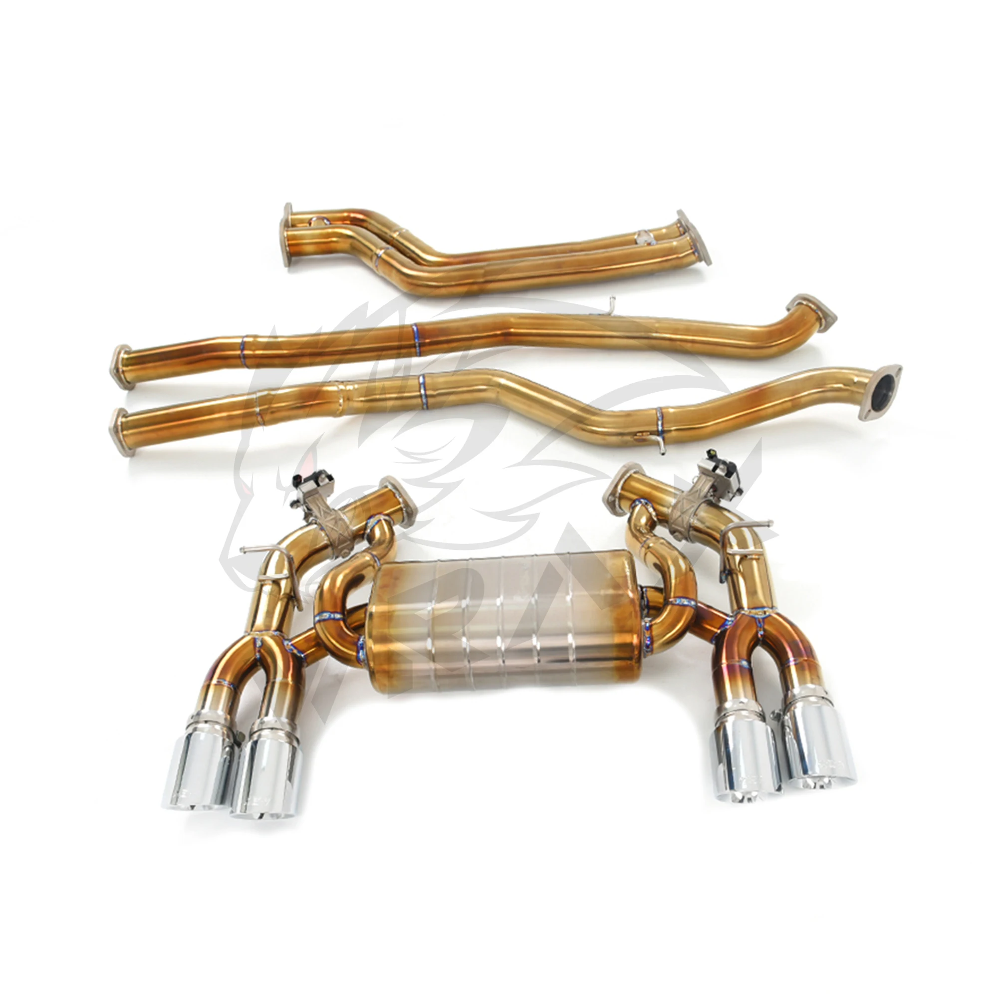 WRAX escape de titanio para BMW M2C (F87) sistemas de válvula de Control de escape eléctrico accesorios de coche Catback reemplazo perfecto - imagen 4