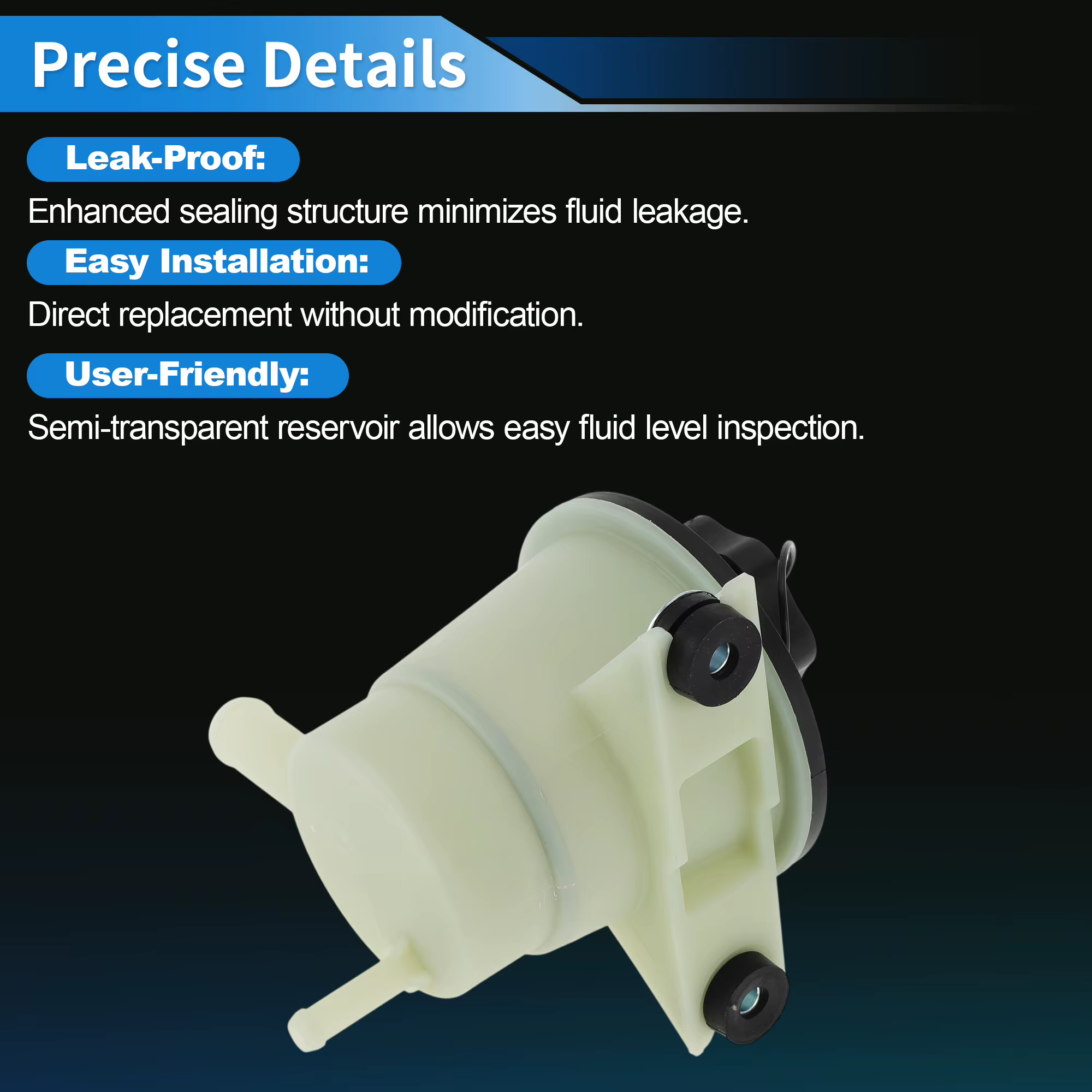 Depósito dirección asistida UXCELL YL8Z3A697BA – Ford Escape 03-07 - imagen 5