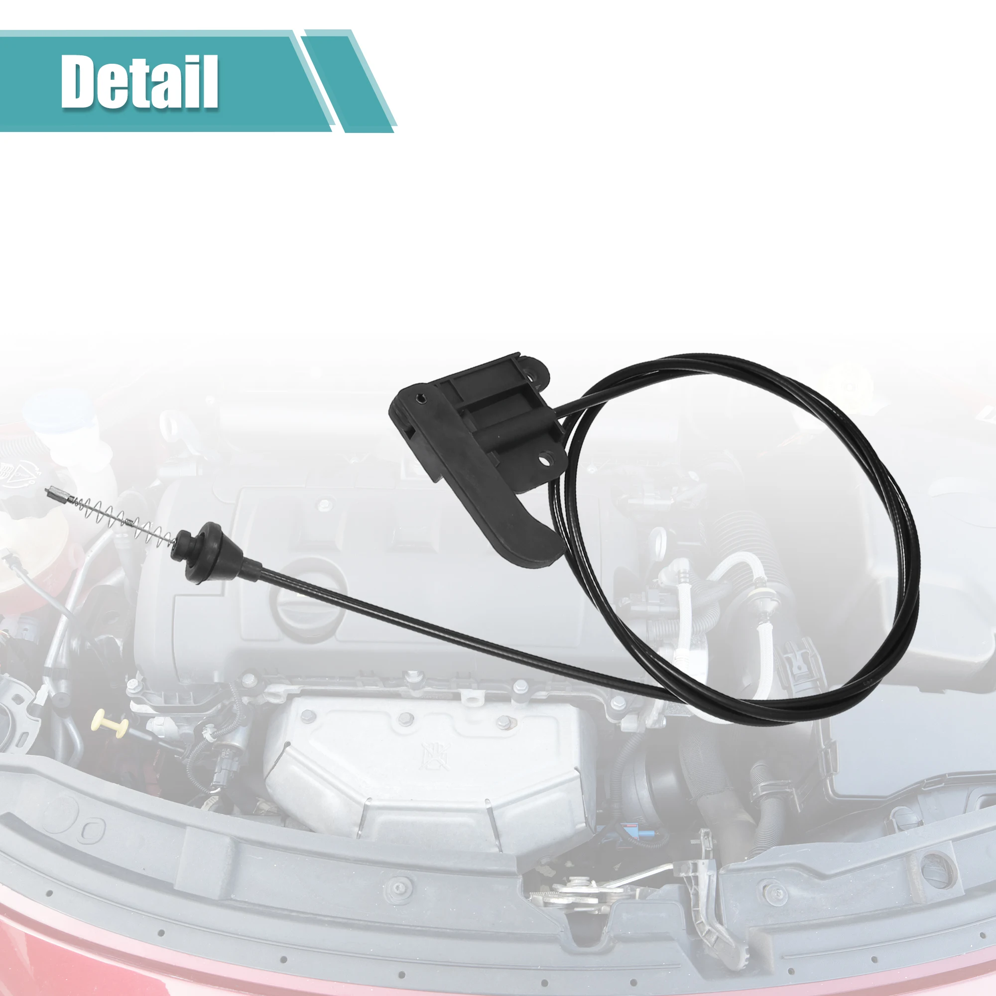 Cable de liberación pestillo del capó UXCELL – Chevrolet Blazer - imagen 4