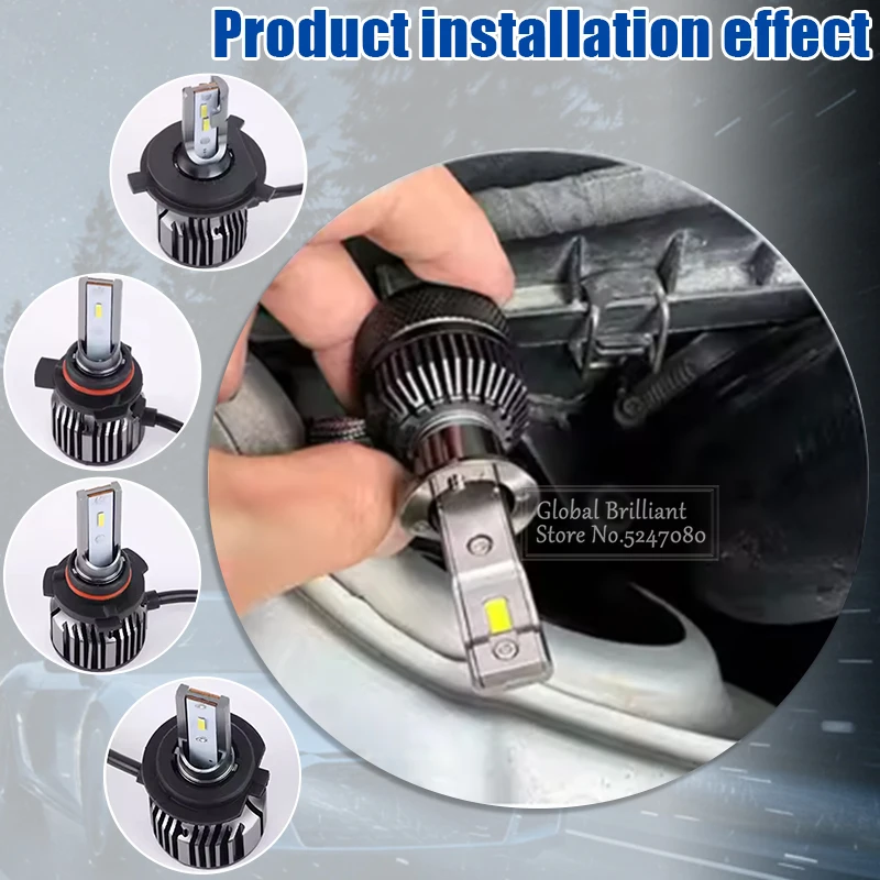 Soporte enchufe faro LED – Adaptador bombilla universal - imagen 4