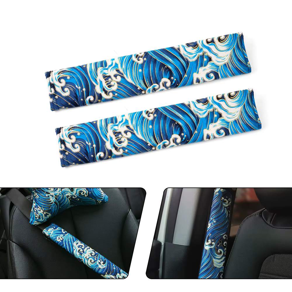 Funda Protectora Cinturón de Seguridad Tela - Cobertor Hombro Universal - imagen 5