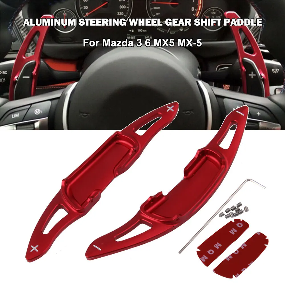 Levas de cambio de aluminio para Mazda 3, Mazda 6, MX-5 y CX-4