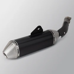 Escape slip-on con cubierta de carbono para Yamaha Ténéré 700