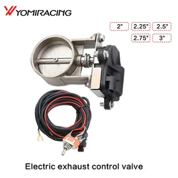 Válvula de escape eléctrica baja presión para sistema trasero