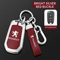 C-silver red chain