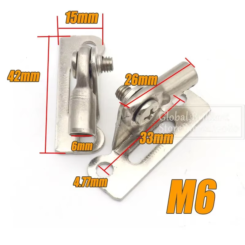 Amortiguador de gas universal para maletero y capó M6/M8