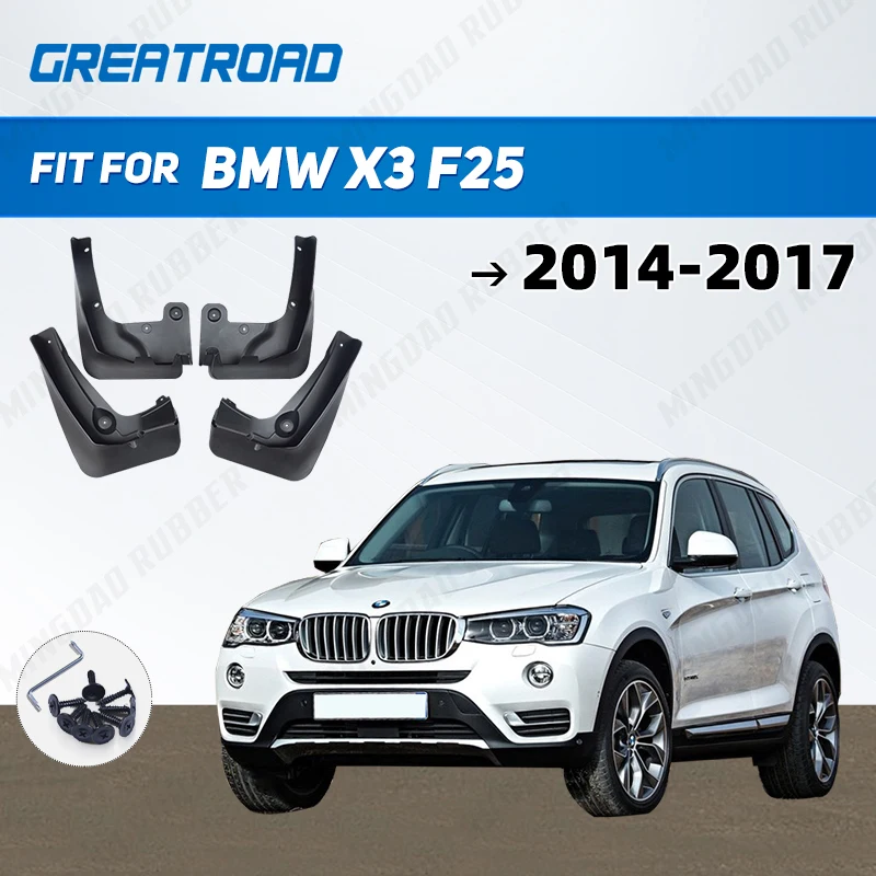 Protector alijo BMW X3 F25 – guardabarros salpicaduras 2014-2017