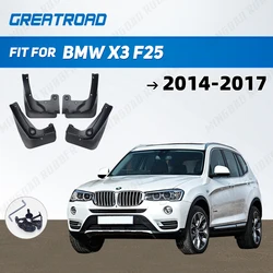Guardabarros salpicaduras BMW X3 F25 2014-2017 protector alijo