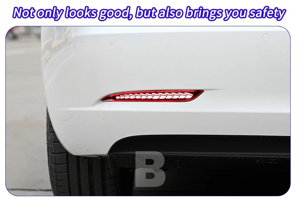 Luces LED dragon scale Tesla Model 3