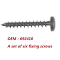 Six fixed screws