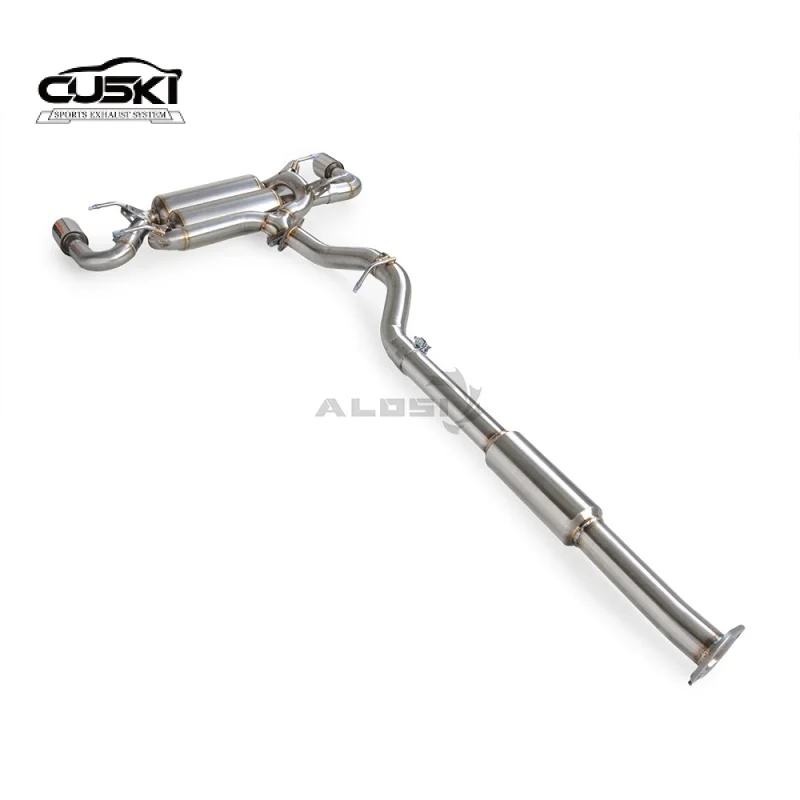 Sistema de escape cat-back con válvula para Toyota 86 2.4 - imagen 2