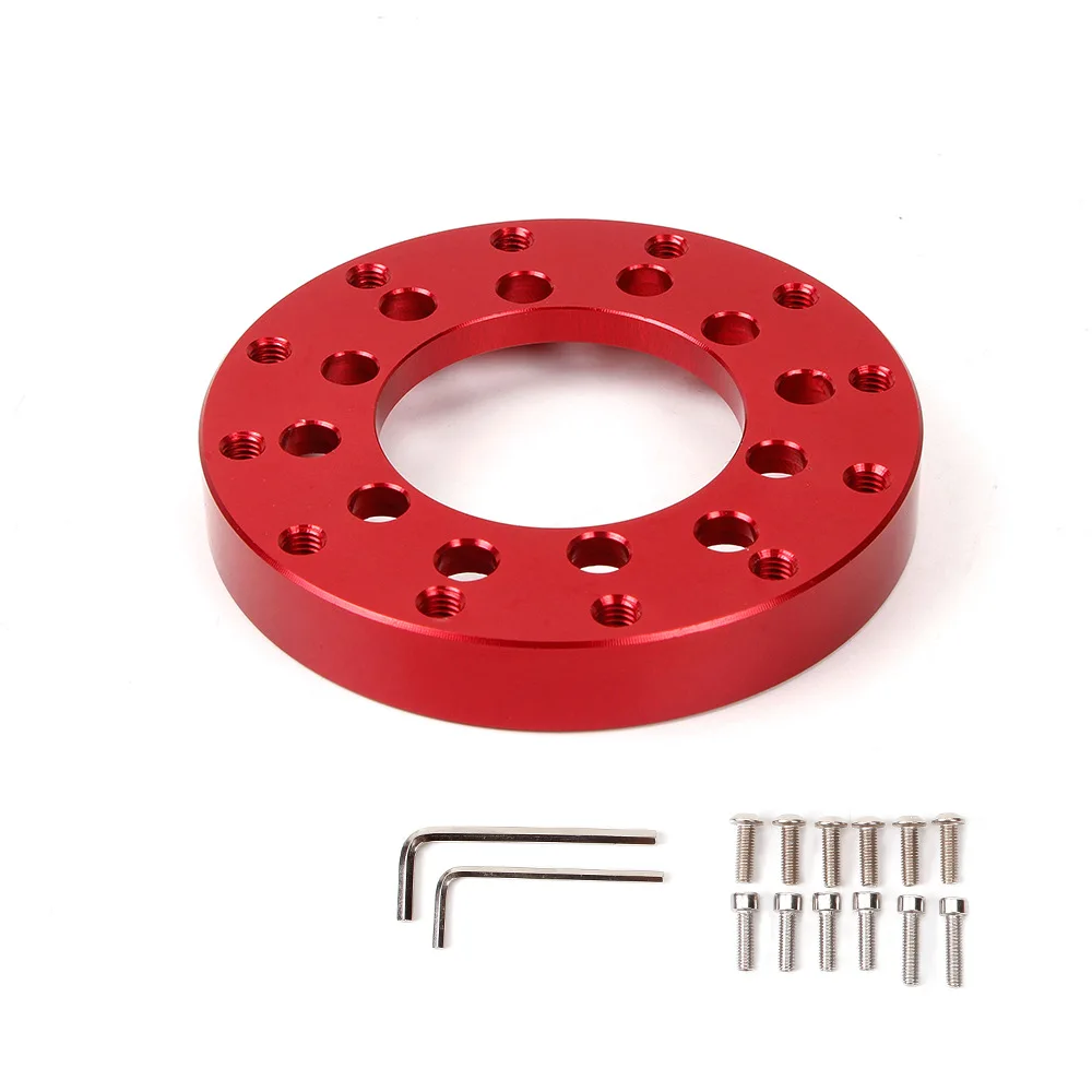 Placa adaptadora volante CNC 70mm con kit herramientas – Logitech G25 G27 G920 - imagen 4