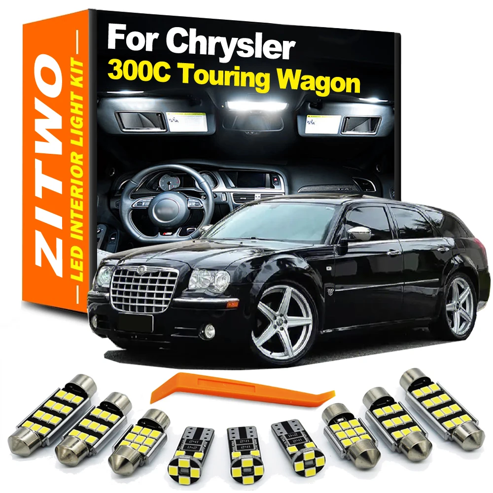 Kit de luces LED interiores para Chrysler 300C Touring 2005-2010