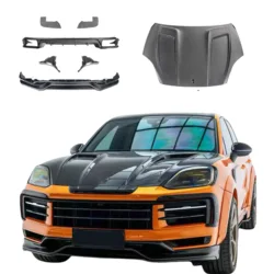 Bodykit fibra de carbono TKT para Porsche Cayenne 2024+