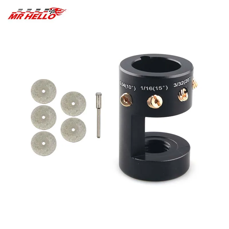 Amoladora Electrodos Tungsteno TIG Multiángulo Ranuras Corte