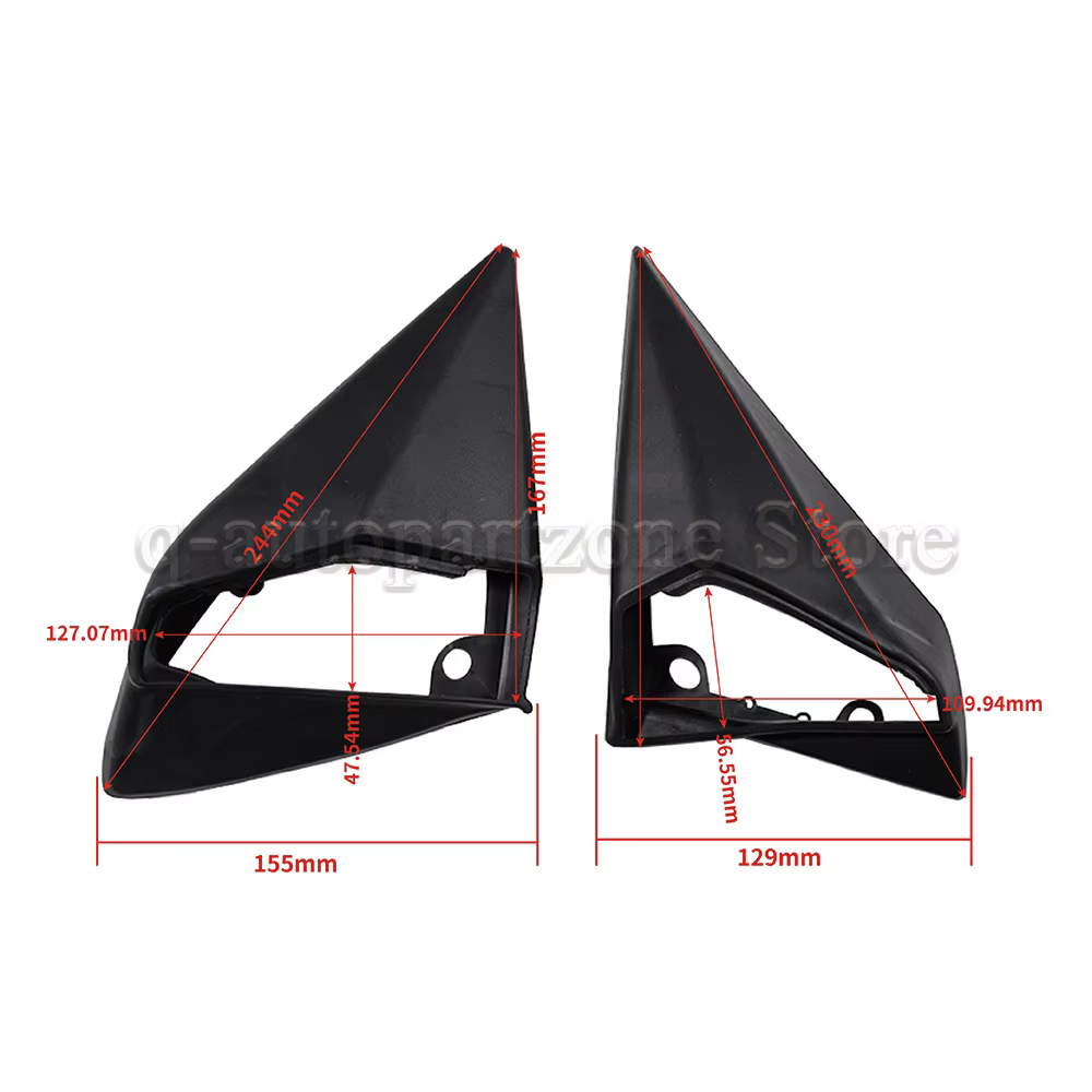 Junta de espejo retrovisor 1248107716 para Mercedes-Benz W124/W201 - imagen 2