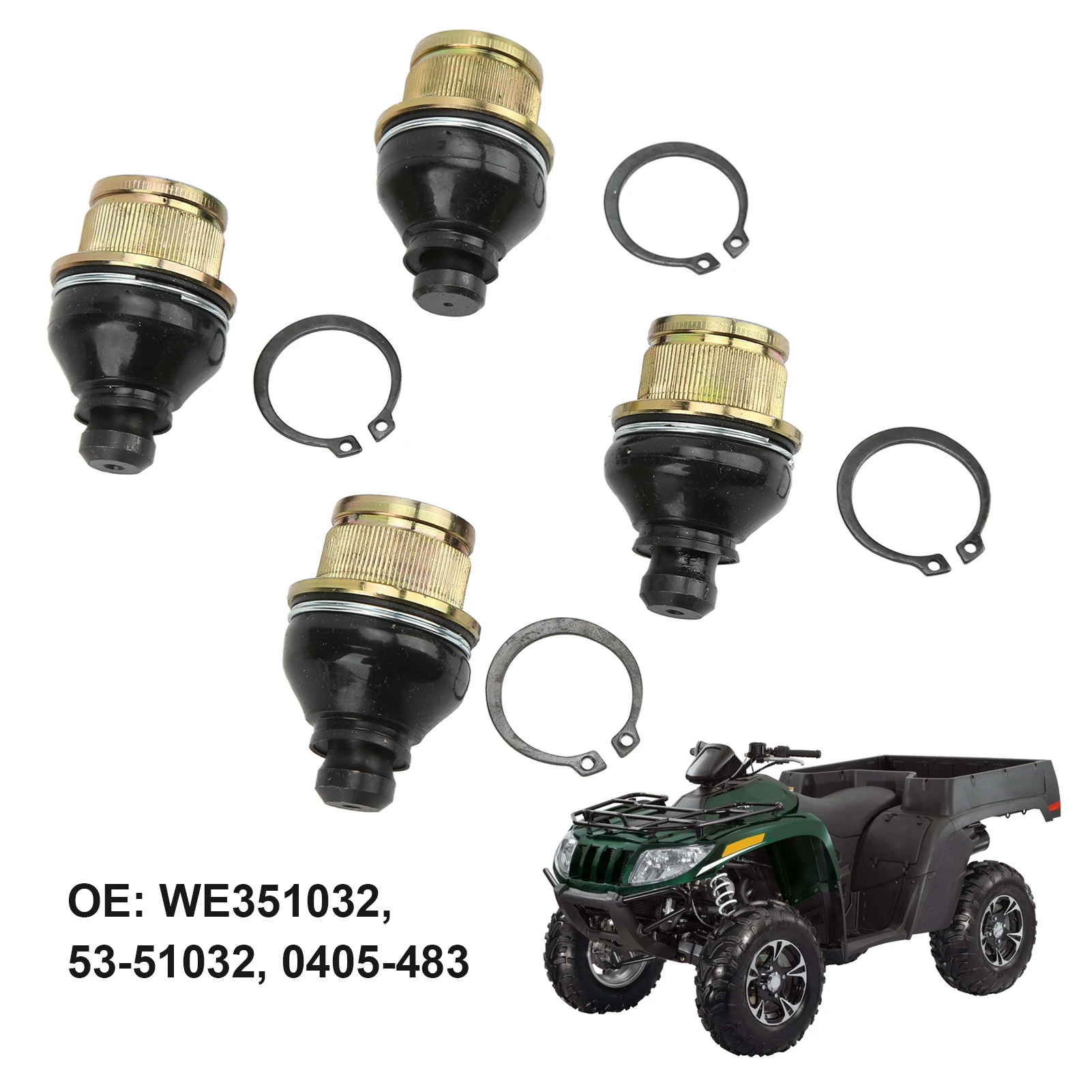 WE351032 CR Junta esférica Arctic Cat para ATV - Modelos 250-425