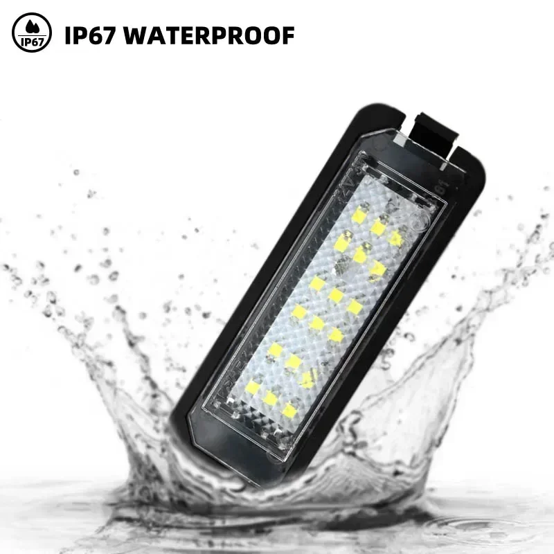 Luces LED de matrícula 12 V para VW Golf, Passat, Seat León e Ibiza - imagen 4