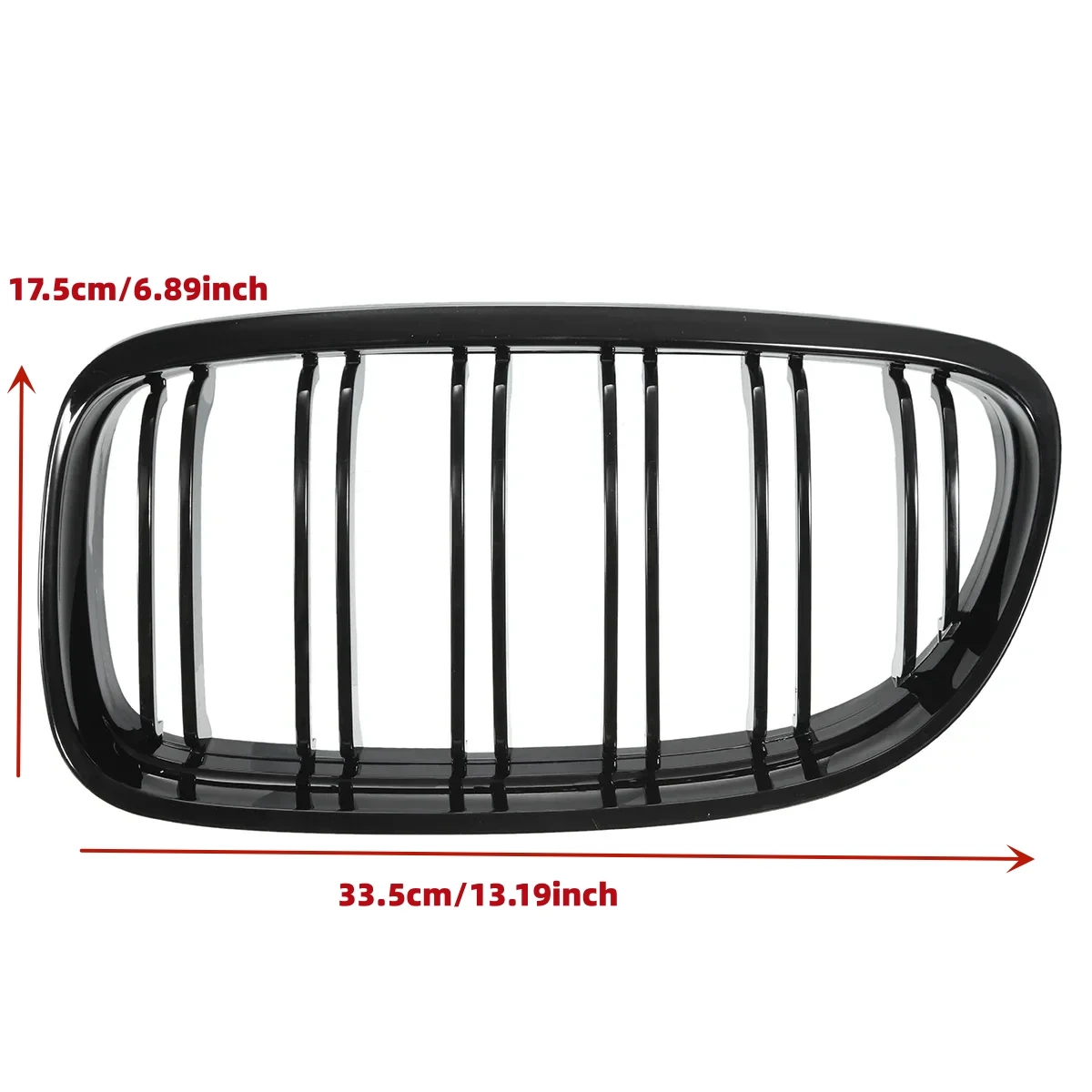 Rejilla riñón doble listón deportiva – BMW Serie 3 E90 E91 LCI 320i 325i 330i - imagen 3