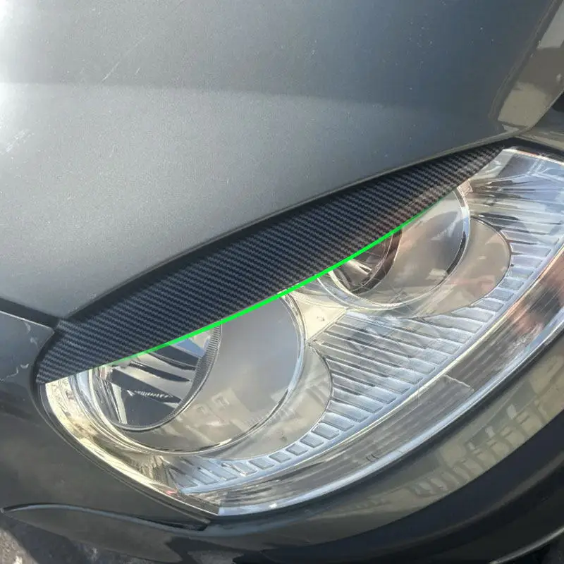 Párpados para faros ABS carbono negro – VW Golf V GTI/R 2005-2008