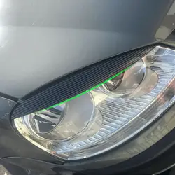 Párpados para faros ABS carbono negro – VW Golf V GTI/R 2005-2008