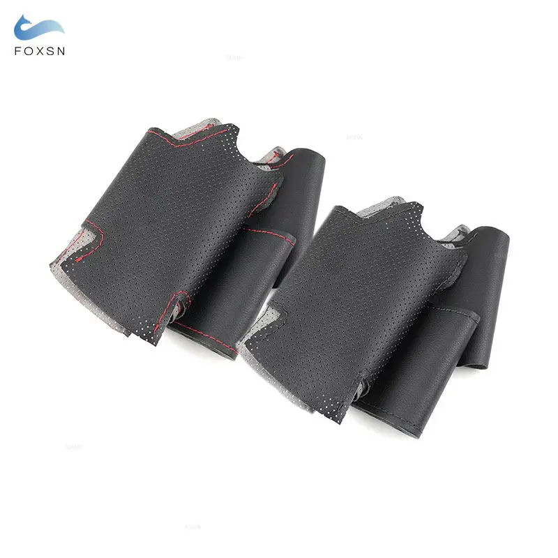 Trenzas en el volante para Honda Accord 9th 2013 - 2017 Crosstour 2013 2014 2015 cubierta de cuero perforado para volante de coche - imagen 2