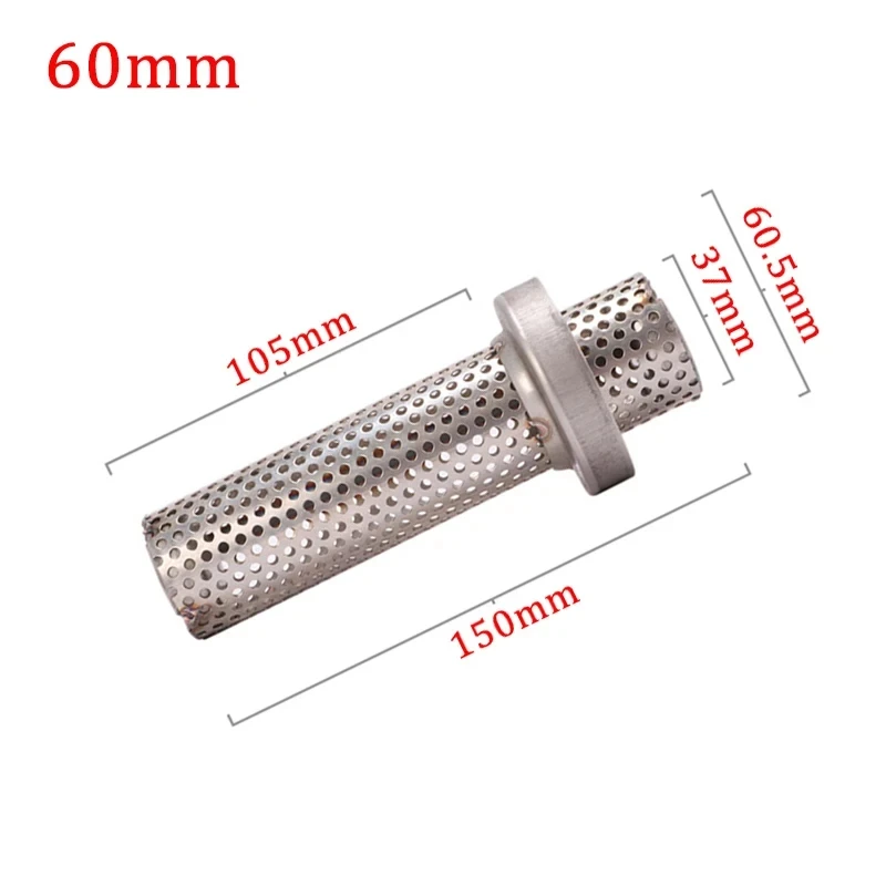 Silenciador escape universal con DB Killer para moto 51-60mm - imagen 5