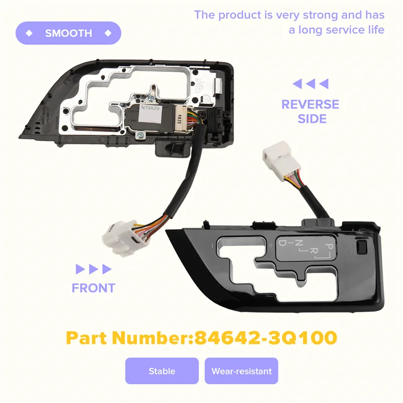 Panel selector de marchas 84642-3Q100 – Hyundai Sonata YF 2011-2014 - imagen 3