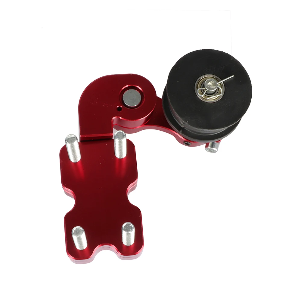 Tensor de cadena de ajuste, piezas de transmisión de cadena de motocicleta de aleación de aluminio CNC para accesorios de modificación ATV de bicicleta de playa - imagen 4