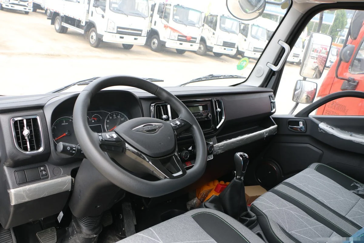 Vista lateral de la caja