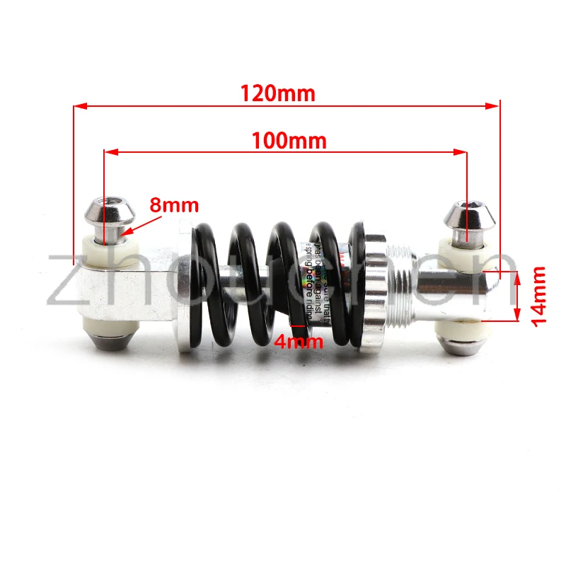 Amortiguador trasero con muelle para quad de bolsillo 49 cc - imagen 2