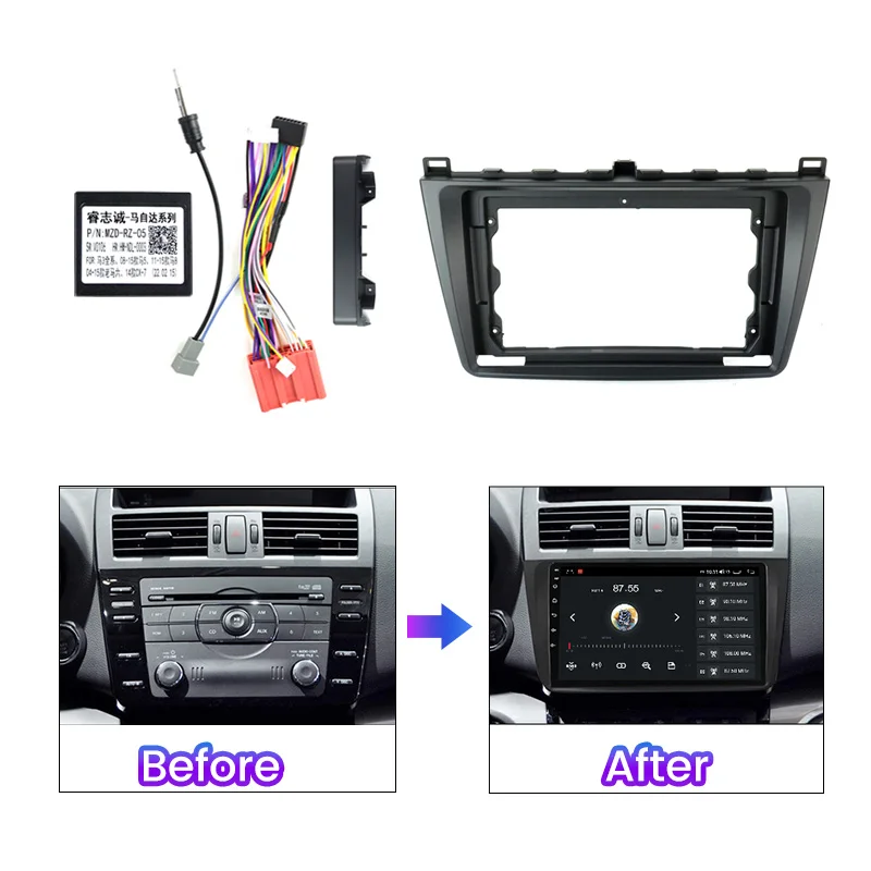 Bisel radio coche Mazda 6 2008-2012 - imagen 2