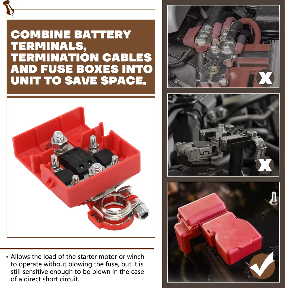 Terminal de distribución de batería 32V 400A para 4WD y caravanas - imagen 3