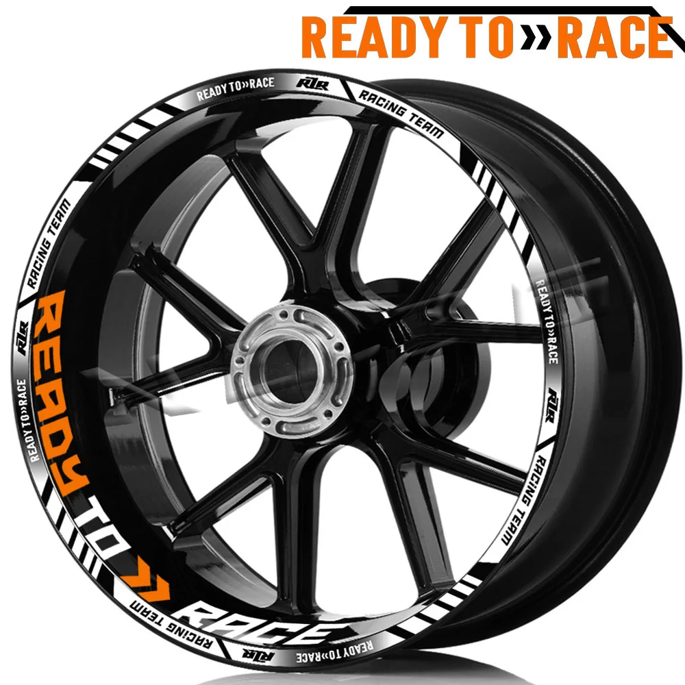 Calcomanía reflectante para llanta KTM Duke - 17pulgadas impermeable
