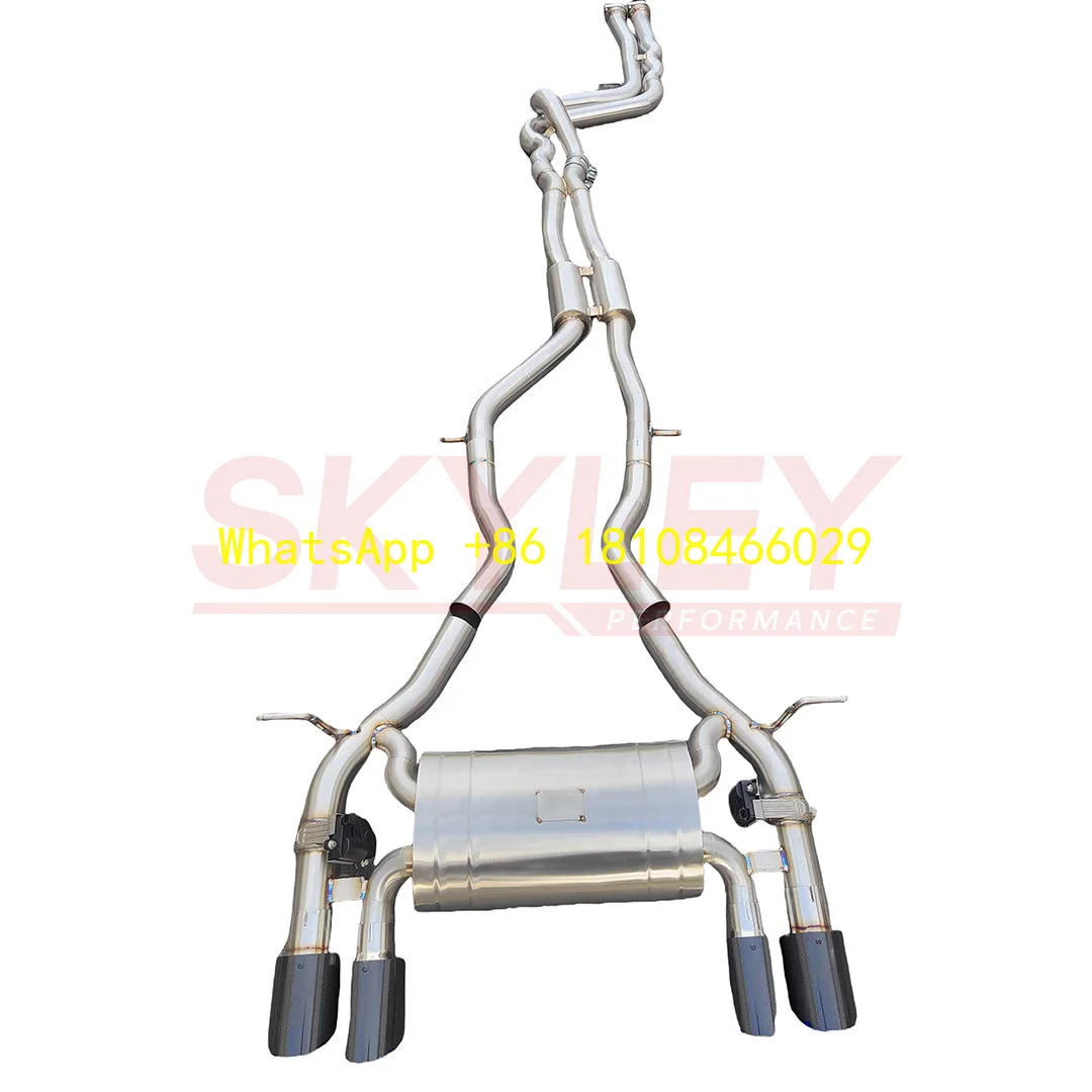 Escape cat-back Skyley de acero inoxidable para BMW M3 F80/M4 F82 S55