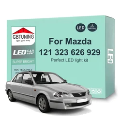 Bombillas LED de interior para Mazda 121, 323, 626 y 929